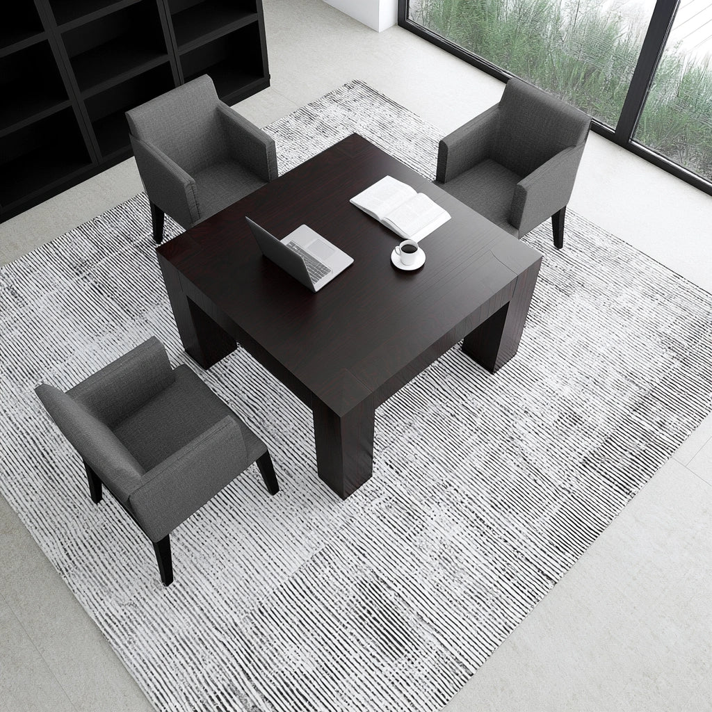 Eettafel, kleur donkerbruin